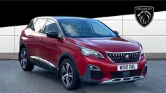 Red Used 2018 Peugeot 3008 Allure SUV | £11,576 (Fair price)