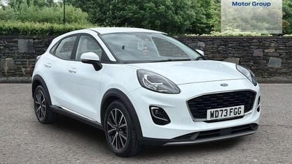 Used Ford Puma Titanium 125 HP (91 kW) 2023 White SUV