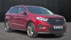 Red Used 2017 Ford Edge Sport SUV | £17,396 (Fair price)
