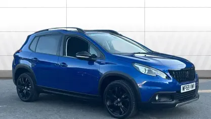Used Peugeot 2008 GT-line 102 HP (75 kW) 2019 Blue SUV