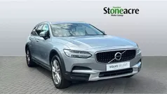 Electric silver Used 2018 Volvo V90 CC Pro Estate | £20,990 (Good price)