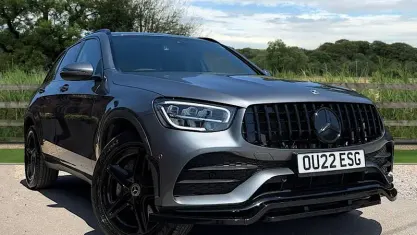 Used Mercedes GLC300 AMG line 258 HP (189 kW) 2022 Grey SUV