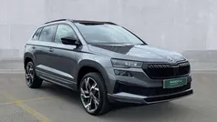 Graphite grey Used 2024 Skoda Karoq SportLine SUV | £26,795 (Fair price)
