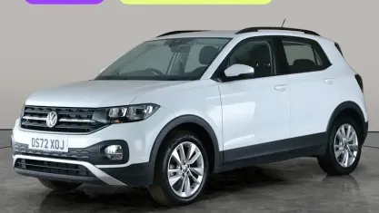 Used VW T-Cross SE 95 HP (69 kW) 2023 White SUV