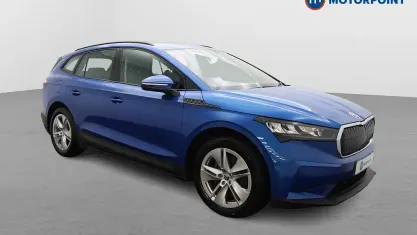 Used Skoda Enyaq iV ecoSuite 131 kW (179 HP) 2023 Blue SUV