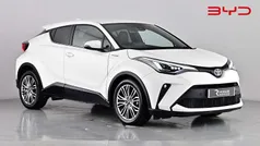 Pure white Used 2021 Toyota C-HR SUV | £20,490 (Fair price)