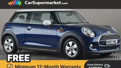 Blue Used 2017 Mini Cooper Hatch Hatchback | £7,197 (Fair price)