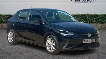 Used Vauxhall Corsa S 101 HP (74 kW) 2020 Black Hatchback