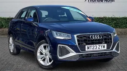 Used Audi Q2 S-Line 150 HP (110 kW) 2023 Blue SUV