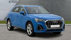 Blue Used 2023 Audi Q3 S-Line SUV | £31,590 (Fair price)