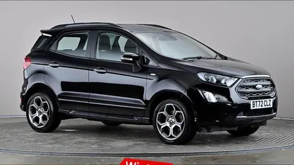 Black Used 2022 Ford Ecosport ST-Line SUV | £12,197 (Fair price)