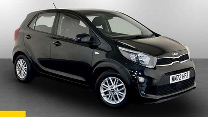 Begagnad Kia Picanto 67 HK (49 kW) 2023 Svart Halvkombi
