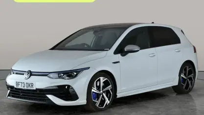 Second-hand VW Golf VIII R 320 CP (235 kW) 2023 Alb Hatchback