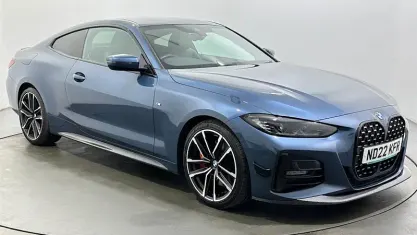 Used BMW 420 M Sport 190 HP (139 kW) 2022 Blue Coupe