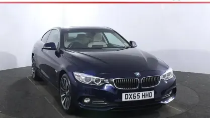 Used BMW 420 Luxury Line 190 HP (139 kW) 2015 Blue Coupe