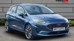 Blue Used 2023 Ford Fiesta Titanium X Hatchback | £18,495 (Fair price)