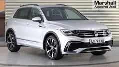 Silver Used 2022 VW Tiguan R-line SUV | £30,030 (Fair price)