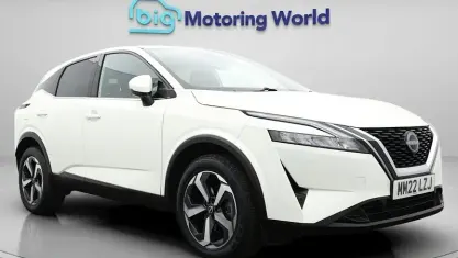 Used Nissan Qashqai N-Connecta 158 HP (116 kW) 2022 White SUV
