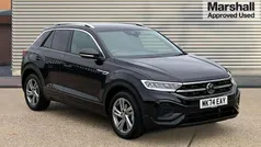Black Used 2024 VW T-Roc R-line SUV | £27,480 (Fair price)