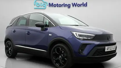 Used Vauxhall Crossland Ultimate 120 HP (88 kW) 2021 Blue SUV