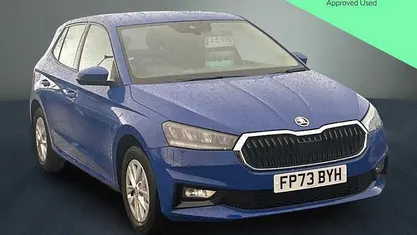 Used Skoda Fabia Comfort 110 HP (80 kW) 2023 Energy blue Hatchback