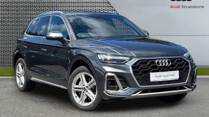 Used Audi Q5 S-Line 204 HP (150 kW) 2023 Grey SUV