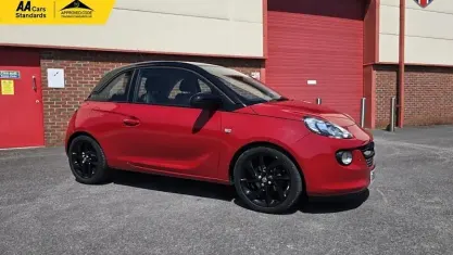 Used Vauxhall Adam S 70 HP (51 kW) 2017 Red Hatchback