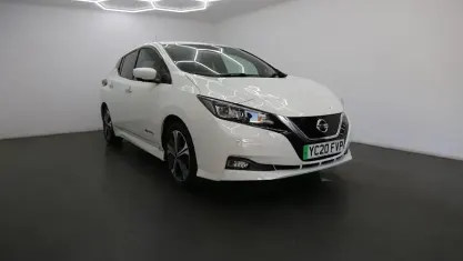 Used Nissan Leaf Tekna 110 kW (150 HP) 2020 White Hatchback
