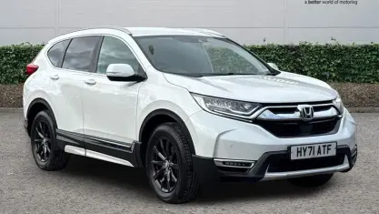 Used Honda CR-V Hybrid 184 HP (135 kW) 2021 White SUV