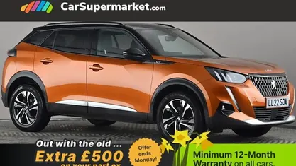 Used Peugeot 2008 GTi 131 HP (96 kW) 2022 Orange SUV