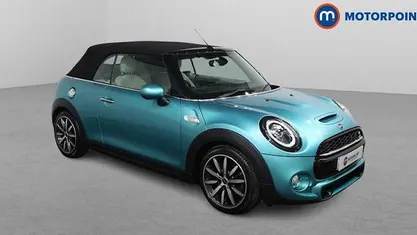Used Mini Cooper S Cabriolet 192 HP (141 kW) 2018 Turquoise Cabriolet