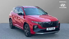 Engine red Used 2021 Hyundai Tucson N Line SUV | £21,750 (Fair price)