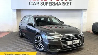 Used Audi A6 S-Line 204 HP (150 kW) 2019 Grey Estate