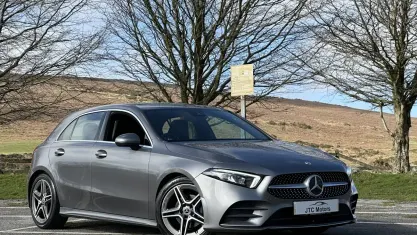 Used Mercedes A200 AMG line 163 HP (119 kW) 2019 Grey Hatchback