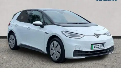 Used VW ID.3 Pro Performance 150 kW (204 HP) 2021 White Hatchback