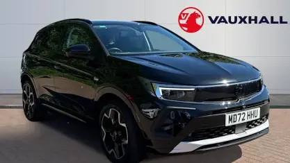 Used Vauxhall Grandland X Ultimate 131 HP (96 kW) 2023 Black SUV