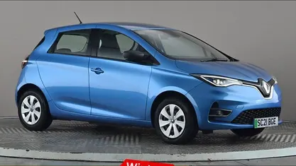 Blue Used 2021 Renault Zoe Play Hatchback | £9,897 (Fair price)