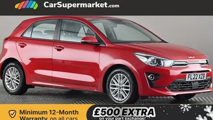 Red Used 2022 Kia Rio Hatchback | £8,997 (Fair price)
