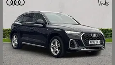 Black Used 2022 Audi Q5 S-Line SUV | £31,351 (Fair price)