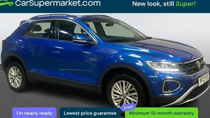 Used VW T-Roc Life 110 HP (80 kW) 2023 Blue SUV