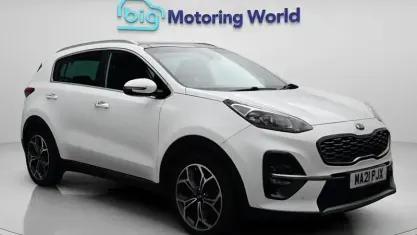 Used Kia Sportage GT-Line S 136 HP (100 kW) 2021 White SUV