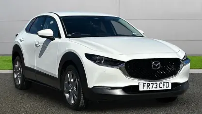 Używany Mazda CX-30 Takumi-Line 122 KM (89 kW) 2023 Biały SUV