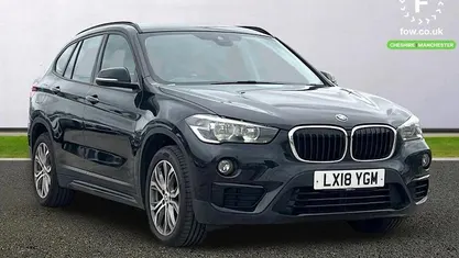 Used BMW X1 Sport Line 190 HP (139 kW) 2018 Black SUV