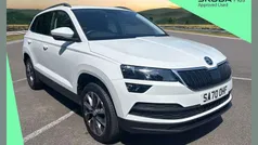 White Used 2020 Skoda Karoq SE SUV | £12,995 (Fair price)