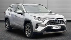 Silver Used 2022 Toyota RAV4 Hybrid Design SUV | £29,750 (Fair price)