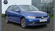 Blue Used 2022 VW Polo Life Hatchback | £17,106 (Fair price)