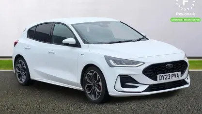 Second-hand Ford Focus ST-Line X 125 CP (91 kW) 2023 Alb Hatchback