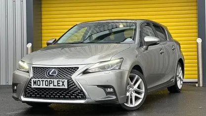 Silver Used 2017 Lexus CT200h Hatchback | £16,495 (Fair price)