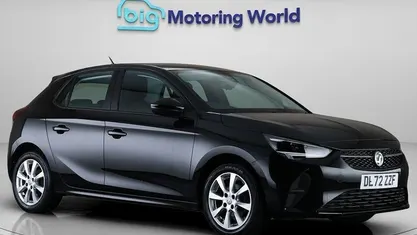 Used Vauxhall Corsa Design Edition 75 HP (55 kW) 2023 Black Hatchback