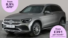 Silver Used 2021 Mercedes GLC220 AMG Line Premium Estate | £25,724 (Fair price)